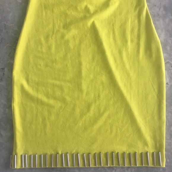 BLQ.MKT Wiggle/Pencil Dress Scoop Neck W/Metallic - Picture 2 of 8